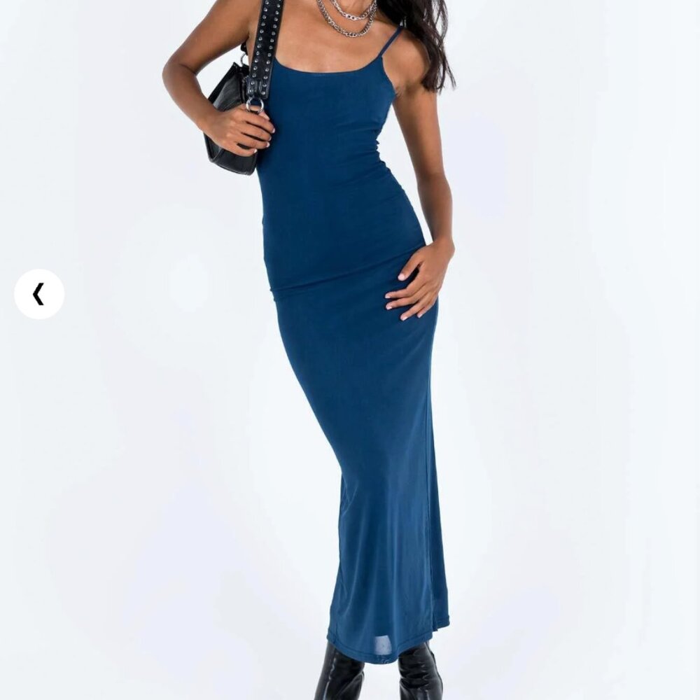 **NWT** Princess Polly - Knox Maxi Dress Navy